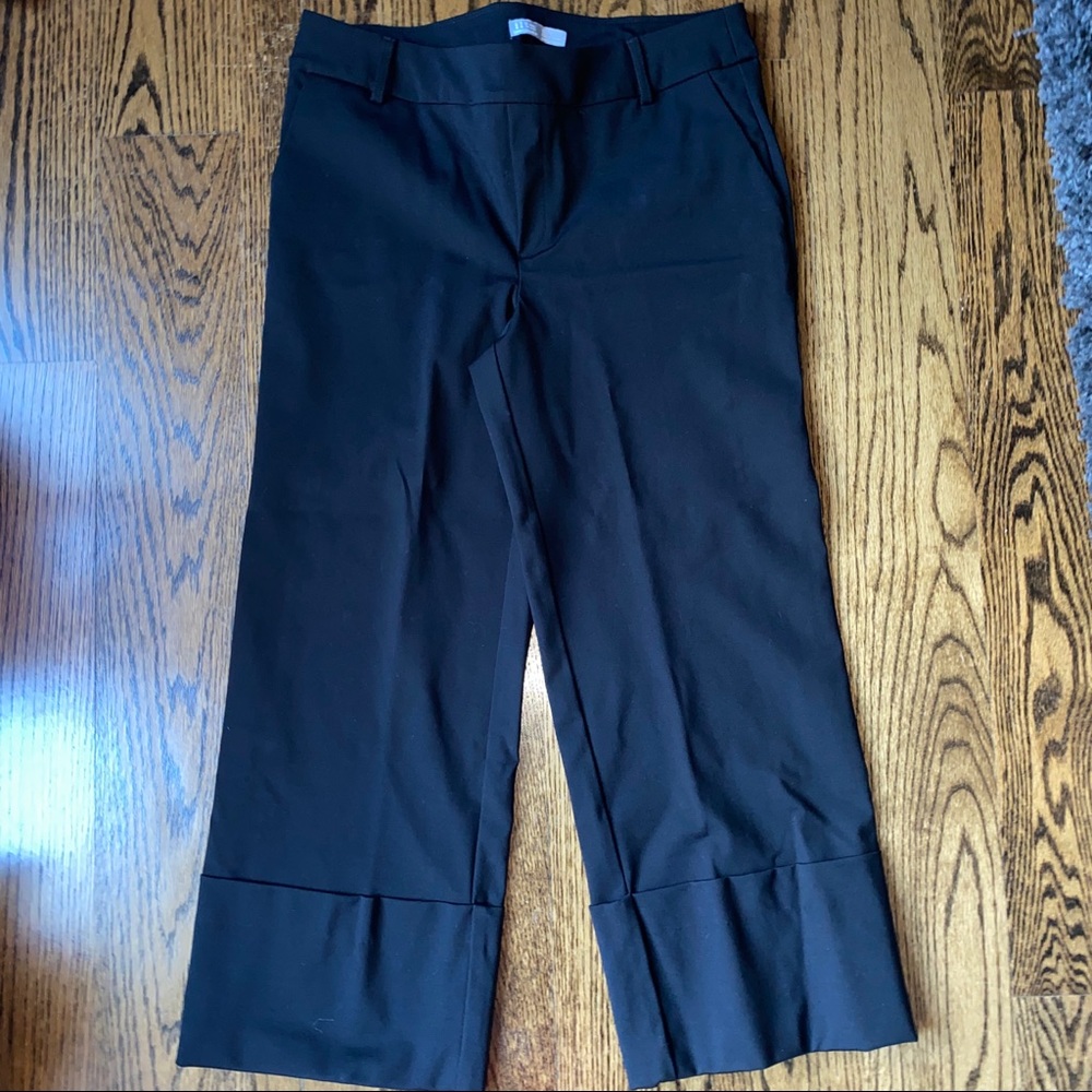 Like New I Love Tyler Madison ILTM "The Cher" Wide Leg Cropped Cuffed - Picture 4 of 10